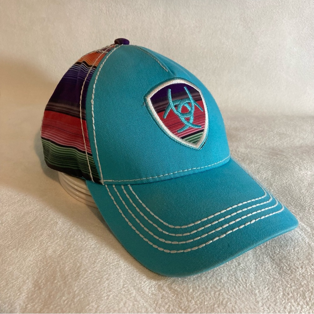 Ariat Women’s Serape Logo Shield Ball Cap